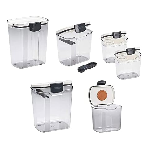 10 PCS Large Airtight Food Storage Containers, Vtopmart Flour and Sugar  Containers with Lids, for Kitchen, Pantry Organization and Storage