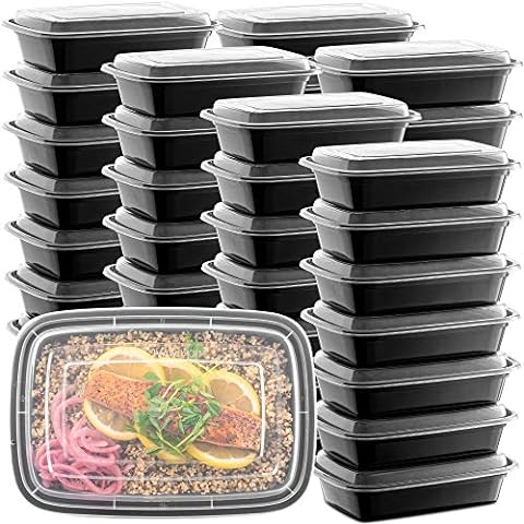 Signora Ware Reusable Airtight Food Prep Storage Containers with Lids, Set of 8 1.3-oz Multi Color, Size: 1.3 oz