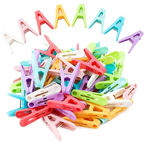  Small Clothes Pin, Mini Clothespins, 100 PCS Mini Clothes Pins  Wooden with Storage Bag, Small Clothes Pins for Photos, Crafts, Hanging  Clothes, Baby Shower, Display Artwork : Home & Kitchen
