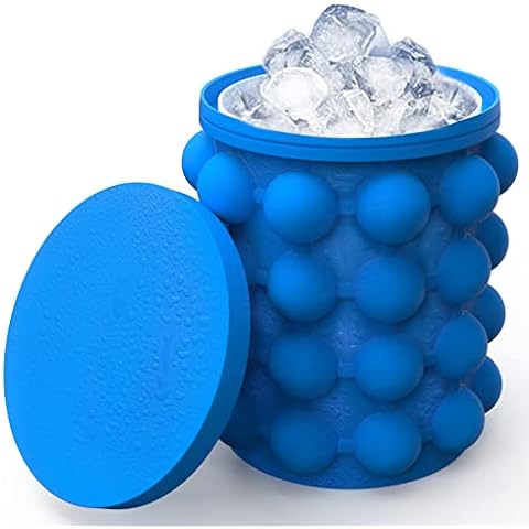 Folding Silicone Ice Bucket For Ice Chilling Cocktail Whiskey Tea