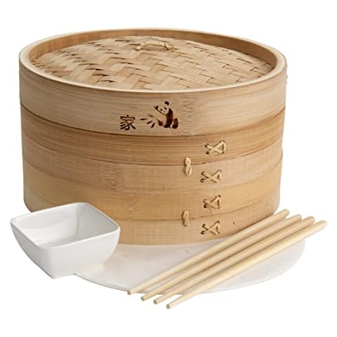 Restaurantware Mini Bamboo Steamer 100 Count Box