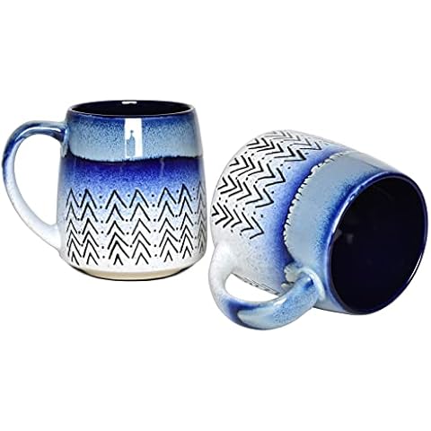 LE TAUCI Espresso Cups Set of 4, Ceramic Small Coffee Mugs Set, Artic White