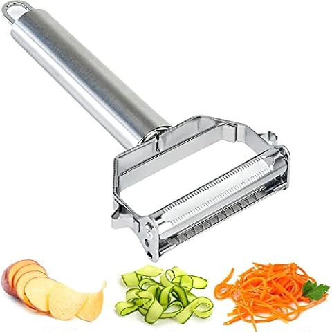 Old-School Professional Vegetable, Potato, Carrot Peeler Stainless Steel Body and Blade