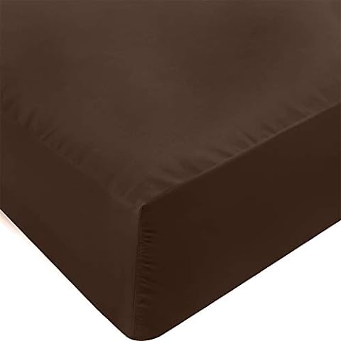 FreshCulture Twin Fitted Sheet Only - Hotel Quality Fitted Sheet Twin Size  - Ultra Soft & Breathable - Brushed Microfiber - Deep Pocket - Cooling