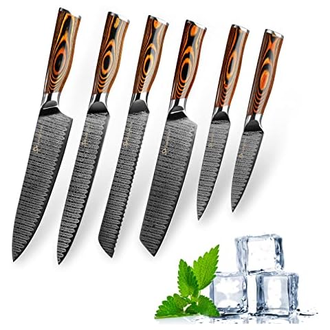 XYJ Authentic Since 1986,Professional Knife Sets for Master Chefs,Chef Knife  Set with Bag,Case and Sheath,Culinary Kitchen Butcher Meat Knives,Cooking  Cutting,Santoku,Utility, Fruits,Stainless Steel