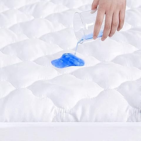 2 Pack Waterproof Crib Mattress Protector Pad Flannel Crib Protector Pad  Incontinence Pad Wetting Reusable Waterproof Cover 100% Water Resistant  Cotton Sheet Savers for Baby 28*52 