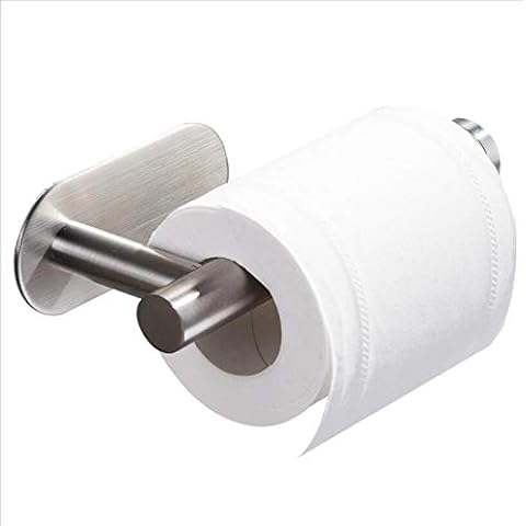 KES Toilet Paper Holder Stand SUS 304 Stainless Steel Rustproof Pedestal  Lavatory Tissue Roll Holder Floor Stand Modern Brushed Finish, BPH283S1-2