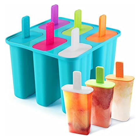 Tovolo Swords Flexible Silicone Popsicle Maker Mold with Base, Set