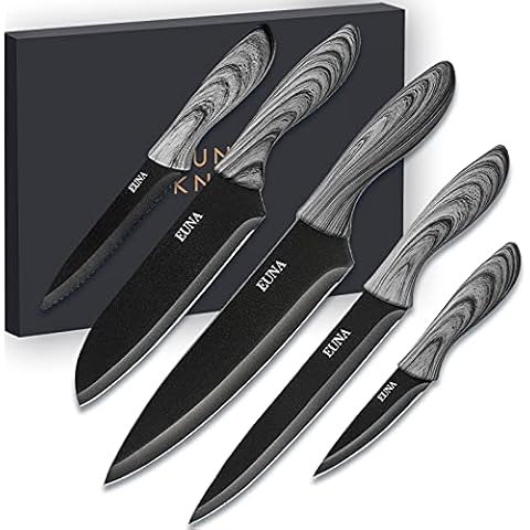 XYJ Professional Knife Sets for Master Chefs Knife Set,Kitchen Knife Set with Bag,Cover,Scissors,Culinary Chef Butcher Cleaver,Cooking Cutting,Utility