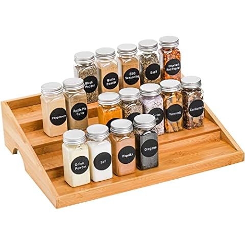 RoyalHouse - 12 PACK - 9.5 Oz with Red Cap - Plastic Jars Bottles  Containers - Perfect for Storing Spice, Herbs and Powders - Lined Cap -  Safe Plastic