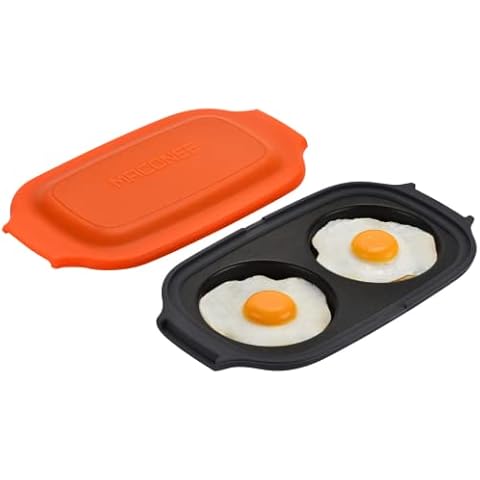 Dependable Industries Microwave Egg Poacher BPA Free Plastic Perfect Poach  Eggs in Minutes