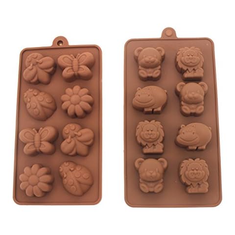 Animal Shape Candy Molds Silicone Gummy Jello Molds For Kids Animal Soap  Molds 3D Car Shape