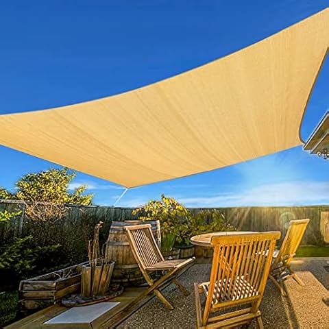 Polyethylene Patio Shade Sails - HiHomePicks