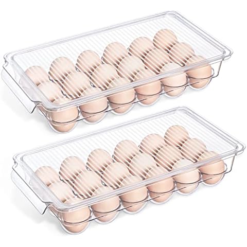 Rural365 Plastic Egg Carton for 12 Eggs 12ct Reusable Chicken