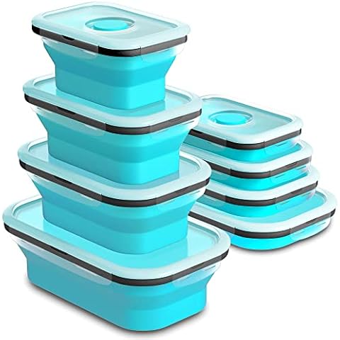  ICHC Set of 4 Collapsible Food Storage Containers