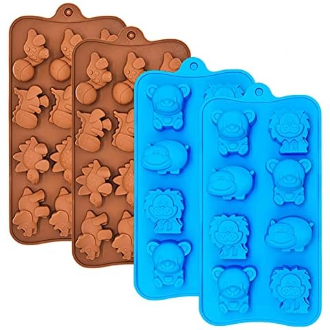 1PC Dinosaur Gummy Molds, Mini Silicone Candy Mold, Dino Chocolate Gummy  Molds with Droppers, Great for DIY Non-Stick Silicone Mold (Dinosaur)