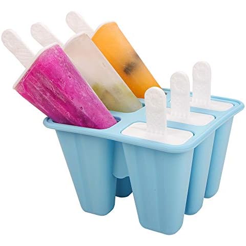 Tovolo Swords Flexible Silicone Popsicle Maker Mold with Base, Set